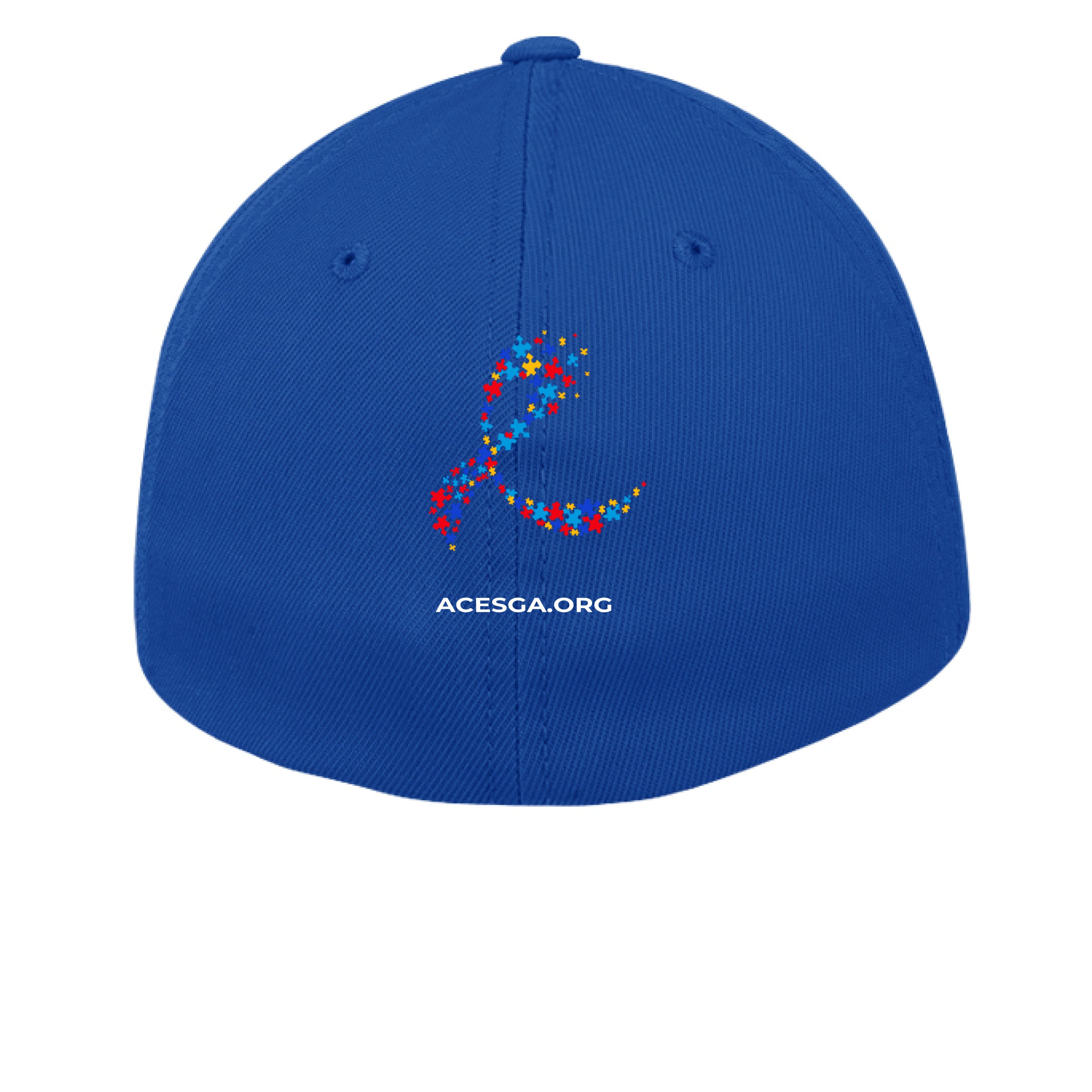 True Royal/ White - BACK