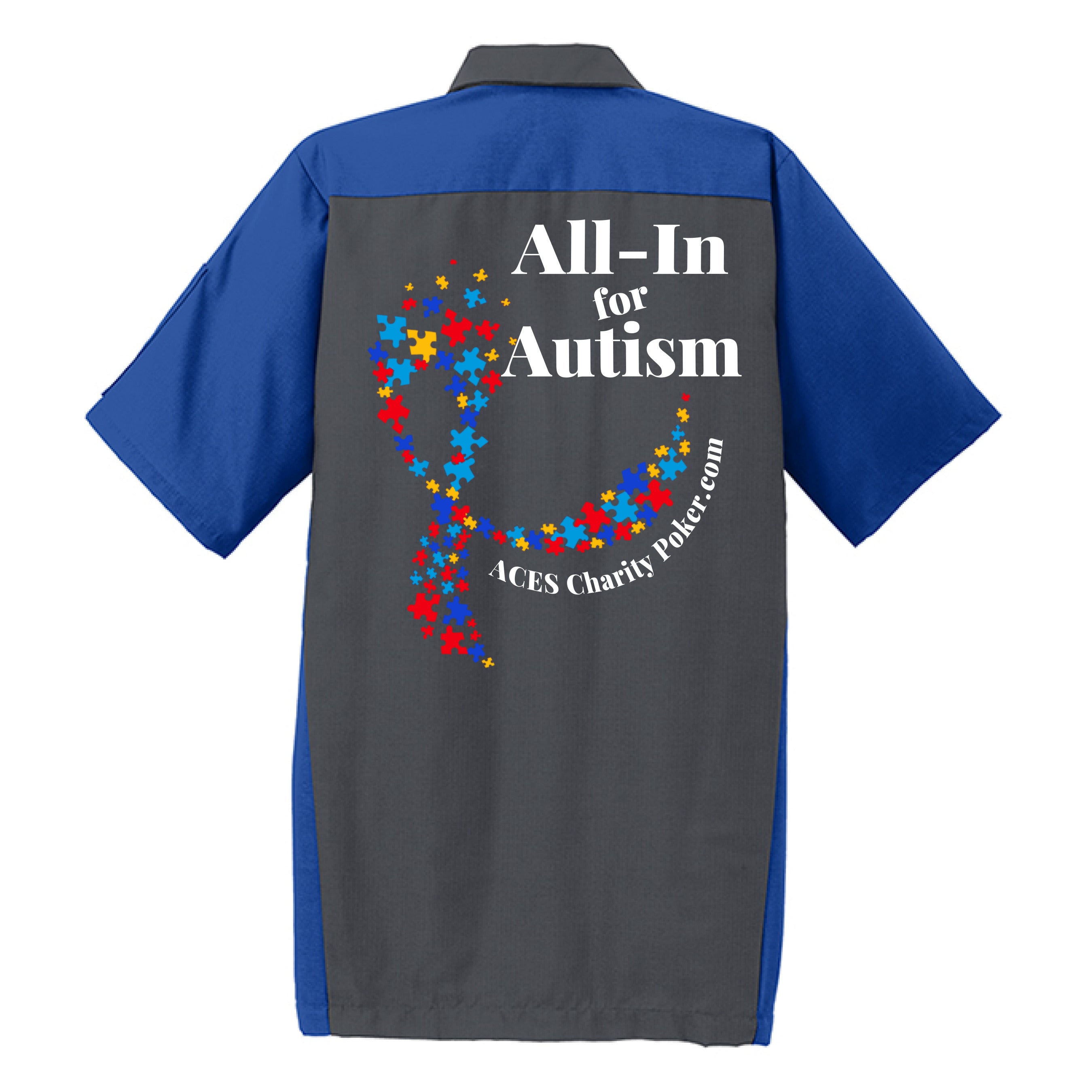 Charcoal/Royal - BACK